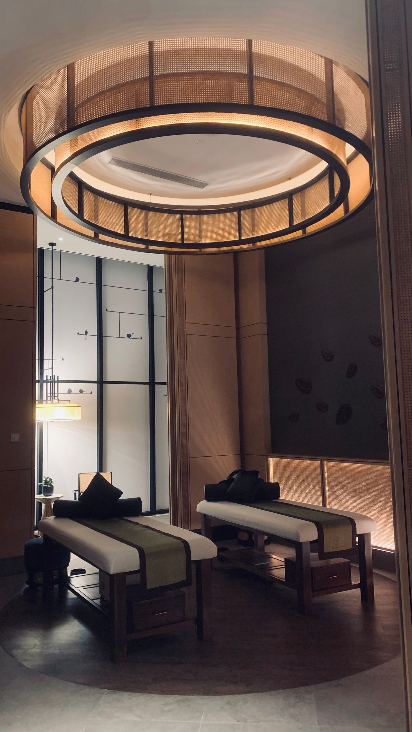 Spa treatment suite