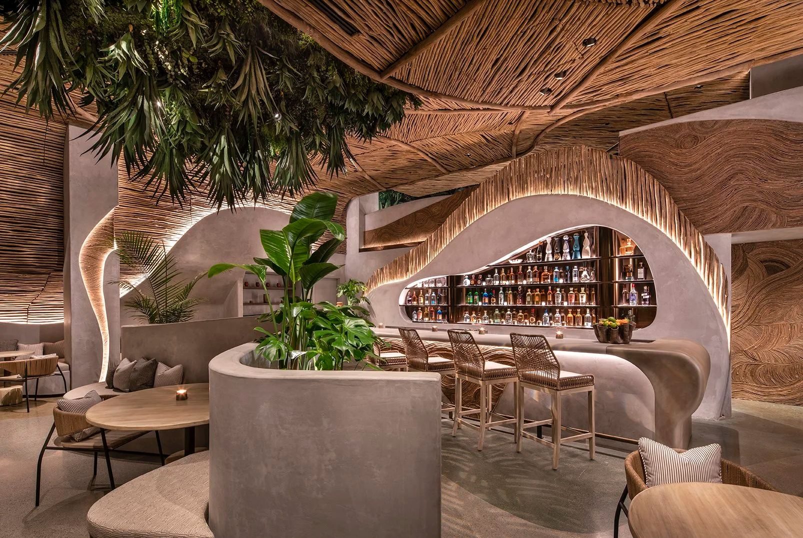The bar