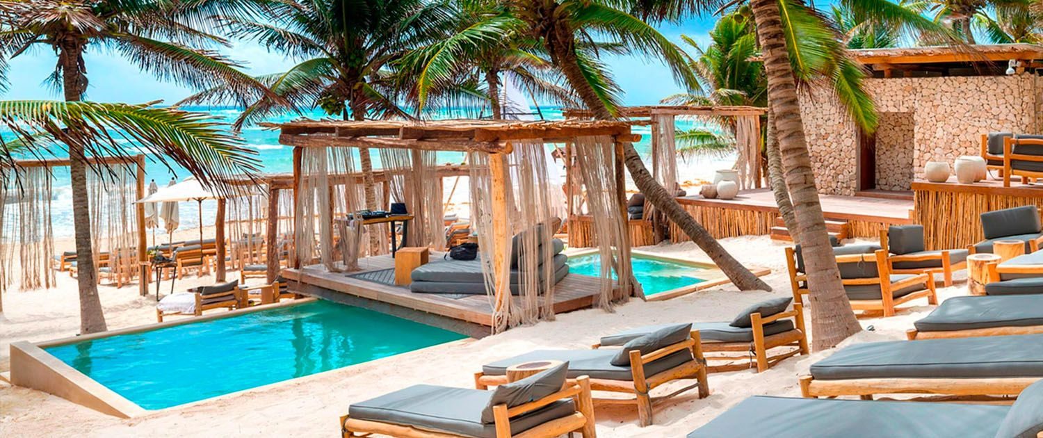 The beach club