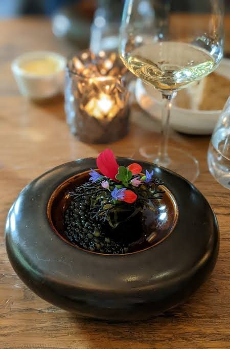 A dish at the restaurant