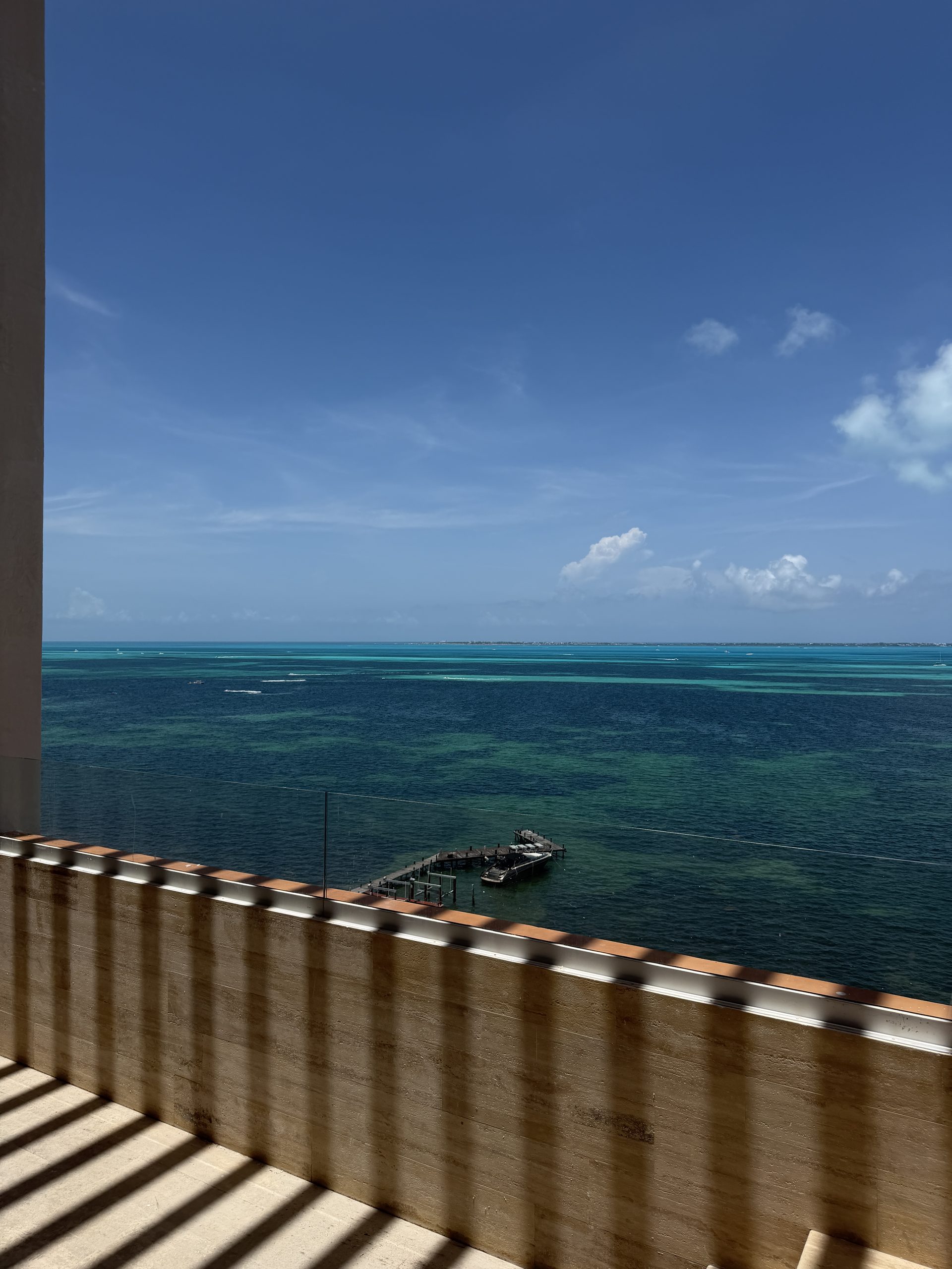 Terrace over the Caribbean